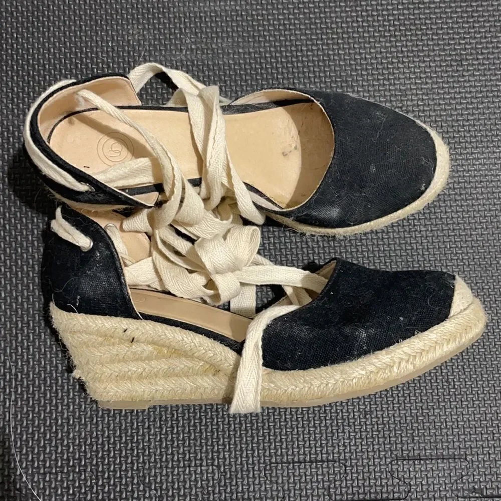 Urban outfitters lace up espadrilles
